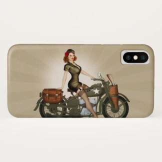 Sergeant Davidson Army Motorcycle iPhone X Fall Case-Mate iPhone Hülle
