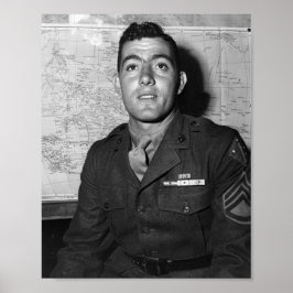 Sergeant John Basilone - Zweiter Weltkrieg - 1943 Poster
