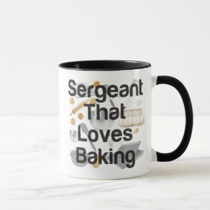Sergeant Lieben Backen Tasse