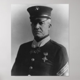 Sergeant Major Dan Daly Poster