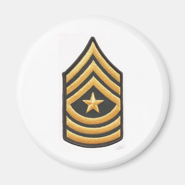 SERGEANT MAJOR E-9 MAGNET (Vorne)