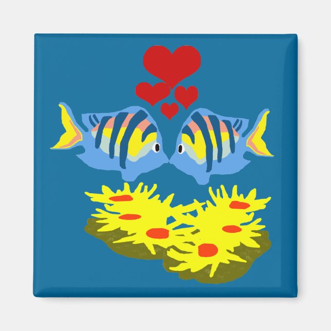 Sergeant Major Fish kissender Magnet (Vorne)
