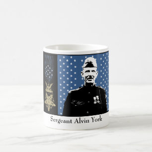 Sergeant York und die Ehrenmedaille Kaffeetasse
