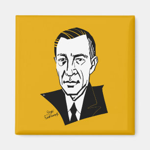 Sergei Rachmaninoff Magnet