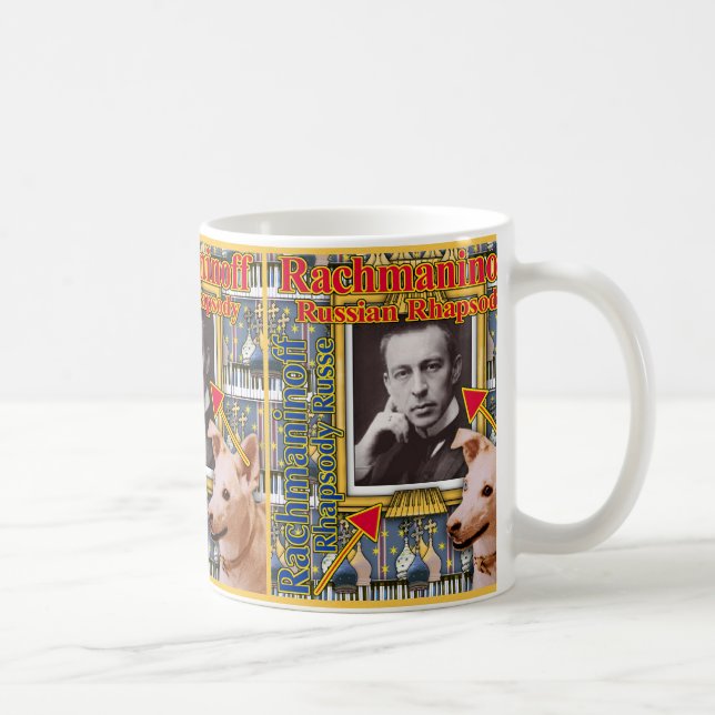 Sergei Rachmaninoff Tasse (Rechts)