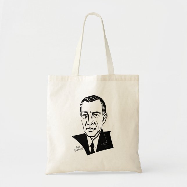 Sergei Rachmaninoff Tragetasche (Vorne)