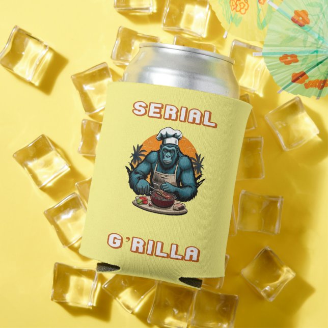 Serial G'rilla Master GRILLEN Griller Fun Pun Dosenkühler (In Situ Sommer)