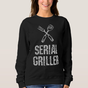Serial Griller Grill GRILLEN Master Grill Besteck Sweatshirt