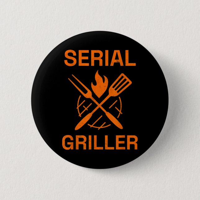 Serial Griller Griller Grillen Grill Master Smoker Button (Vorderseite)