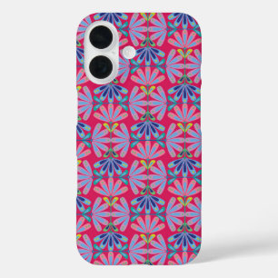 Serie für Retro-Floral iPhone 16 Hülle