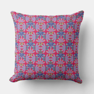 Serie für Retro-Floral Kissen