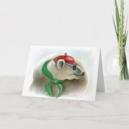 Serie glücklicher Tiere "8" Karte