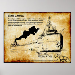 Serie "Great Lakes Shipwreck": Daniel J Morrell Poster