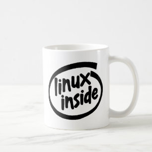 Serie Linux nach innen Tasse