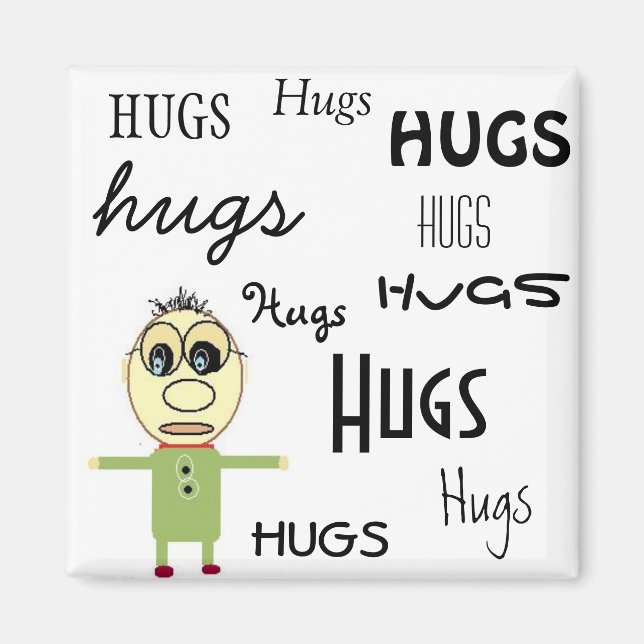 Serie "LITTLE TYP" Magnet (Vorne)