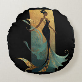 SERIE MERMAID NOIR #1 RUNDES KISSEN