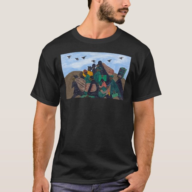 Serie Migration, Panel 3 Jacob Lawrence Classi T-Shirt (Vorderseite)