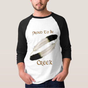 Serie "Stolz to BE CREEK" der amerikanischen Urein T-Shirt