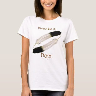 Serie "Stolz to BE HOPI" der Indianer T-Shirt