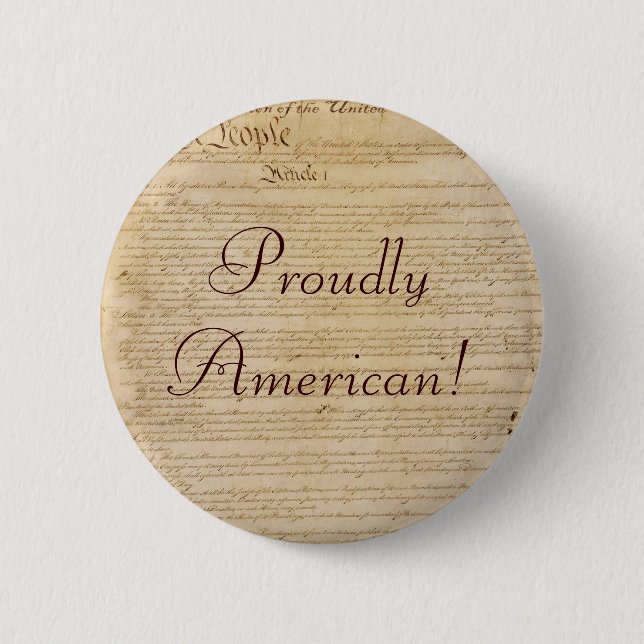 Serie "US CONSTITUTION" Button (Vorderseite)