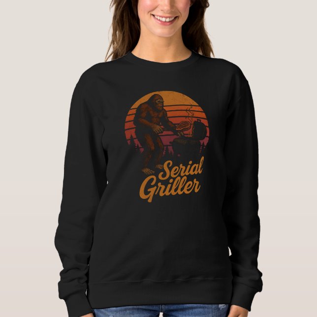 Serieller Griller  Sweatshirt (Vorderseite)