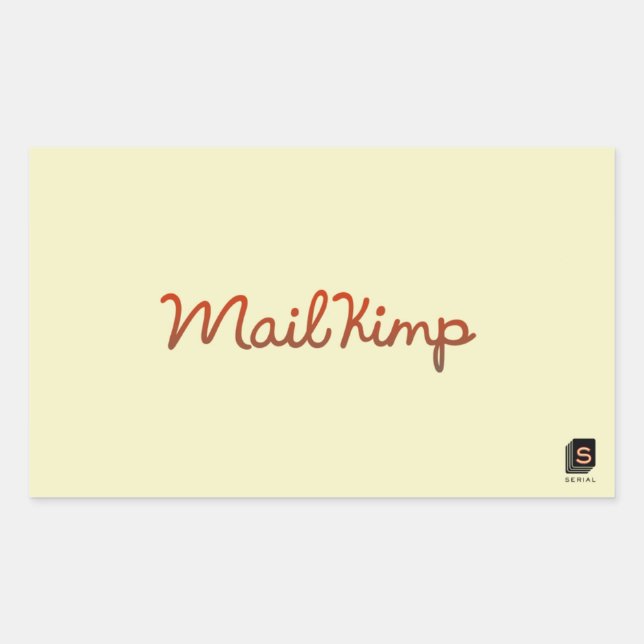 Serieller Podcast Spendenaufkleber Rechteckiger Aufkleber (Vorderseite)