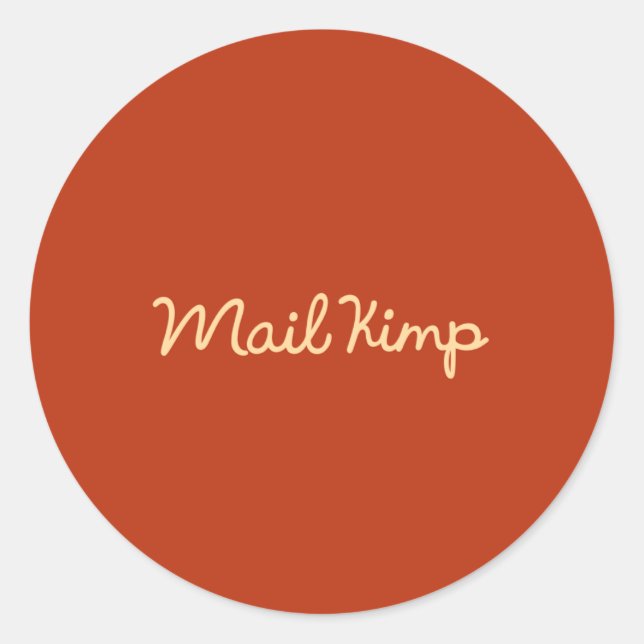 Serieller Podcast Spendenaufkleber Runder Aufkleber (Vorderseite)