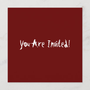 Serielles Killer-Halloween-Party Einladung