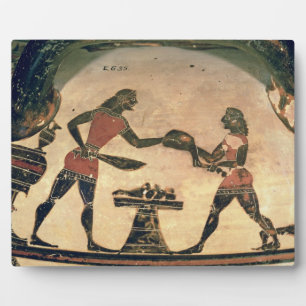 Séring Food for a Symposium, detail Fotoplatte