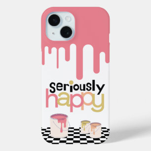 Seriös glückliches iPhone 15 Fall Case-Mate iPhone Hülle