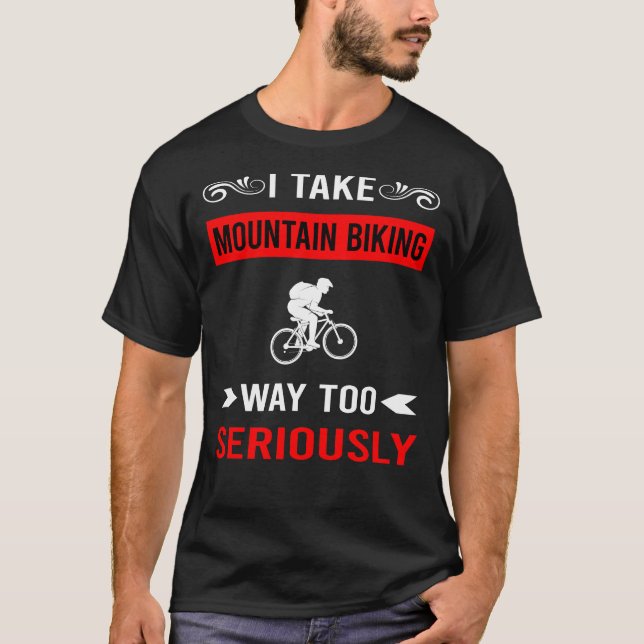 Seriös Mountainbike MTB T-Shirt (Vorderseite)