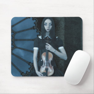 Seriöse surreale Kunst des Viktorianischen Gothic- Mousepad
