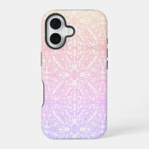 Seriöses Lavendel- und Minz-Mandala-Geometrie-Kach