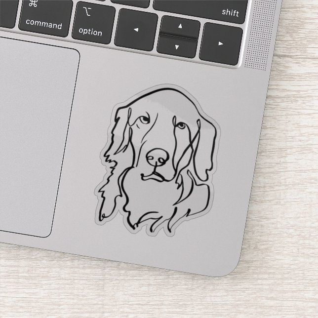 Serious Golden Vibes Aufkleber (Detail)