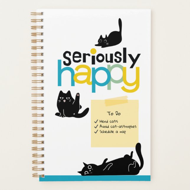 Serious Happy Planner Planer (Vorderseite)