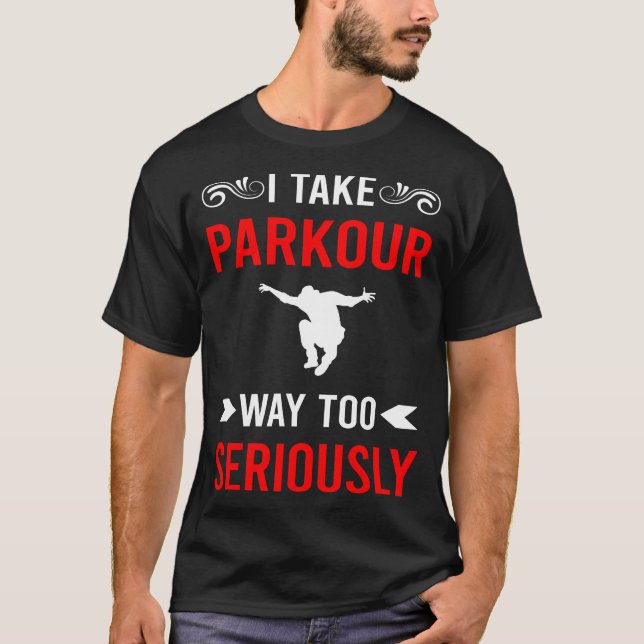 Serious Parkour T-Shirt (Vorderseite)