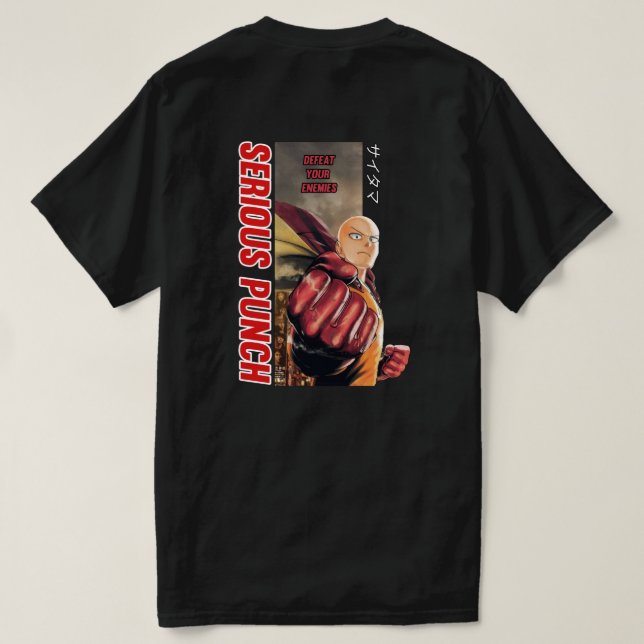 Serious punch T-Shirt (Design Rückseite)