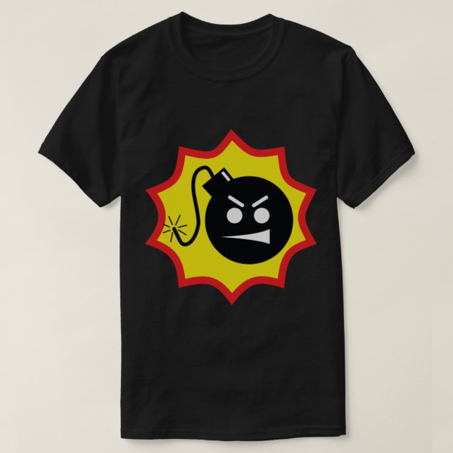 Serious Sam Bomb Logo Alternative Classic T - Shir T-Shirt (Design vorne)