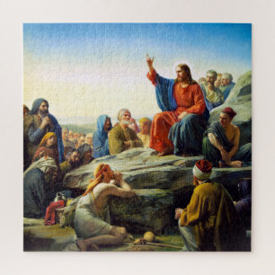 Sermon auf dem Berg von Carl Bloch Puzzle