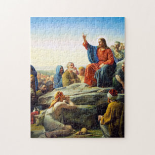 Sermon auf dem Berg von Carl Bloch Puzzle