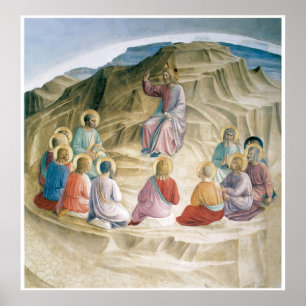 Sermon auf dem Mondplakat Poster