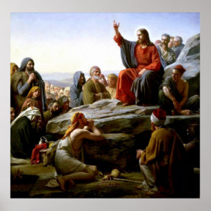 Sermon auf dem Mount Poster