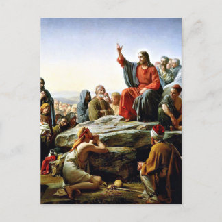 Sermon auf der Mount Card Postkarte
