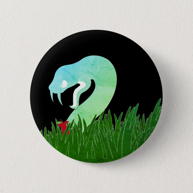 Serpent and appel Button/ Button (Vorderseite)