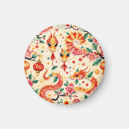 Serpent Dreams Chiness neues Jahr Magnet