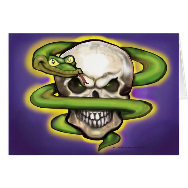 Serpent Evil Skull (Vorderseite (Horizontal))