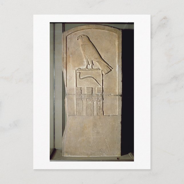 Serpent King stela, c.3000 BC (Kalkstein) (auch si Postkarte (Vorderseite)