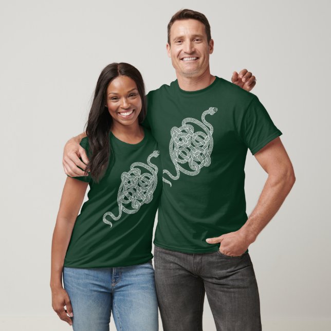 Serpent Knot [weiß] T-Shirt (Unisex)