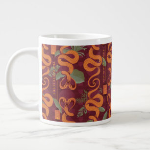 Serpent Luxe Muster - Der weiße Lotus Jumbo-Tasse