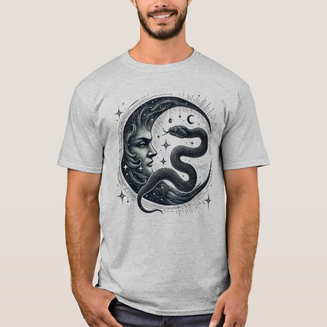 Serpent Moon T-Shirt (Vorderseite)